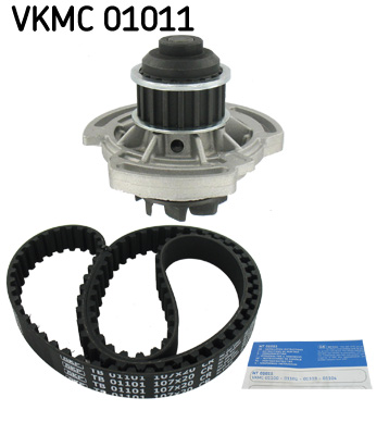 SKF Distributieriem kit inclusief waterpomp VKMC 01101