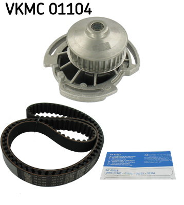 SKF Distributieriem kit inclusief waterpomp VKMC 01104