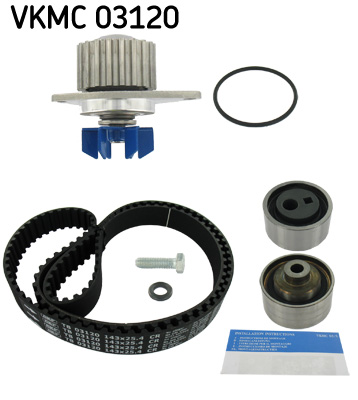SKF Distributieriem kit inclusief waterpomp VKMC 03120
