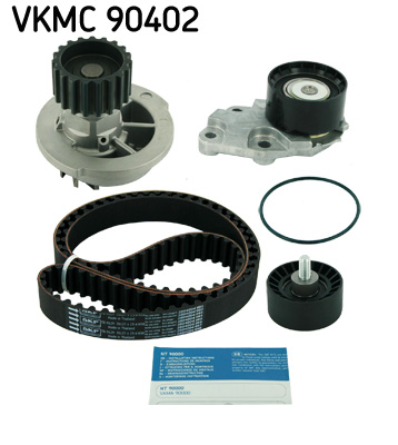 SKF Distributieriem kit inclusief waterpomp VKMC 90402