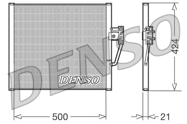 Denso Airco conr DCN05005