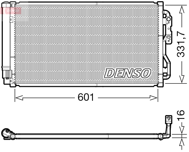 Denso Airco conr DCN05033