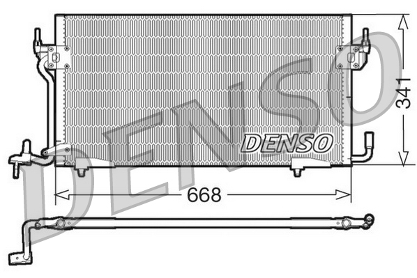 Denso Airco conr DCN07060