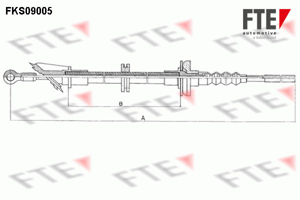 FTE Koppelingskabel FKS09005