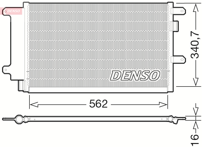 Denso Airco conr DCN12003
