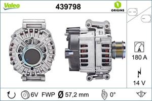 Valeo Alternator/Dynamo 439798