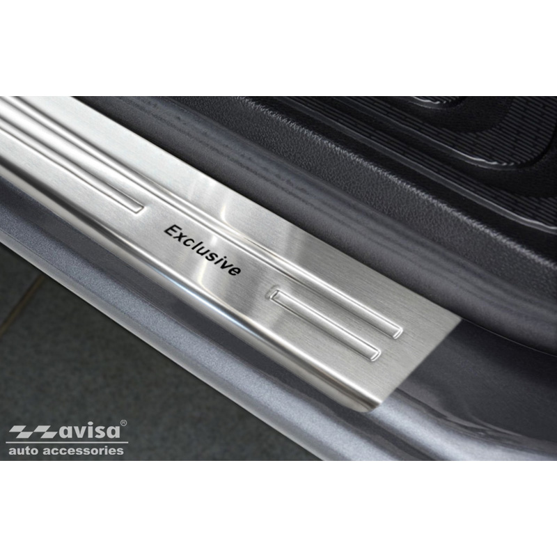 Mercedes-Benz RVS Instaplijsten passend voor Mercedes Vito & V-Klasse W447 2014- - 'Exclusive' - 2-delig - Version