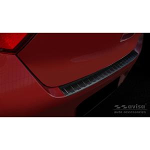 Hyundai Zwart RVS Bumper beschermer passend voor  i10 HB 5-deurs 2019- 'Ribs'
