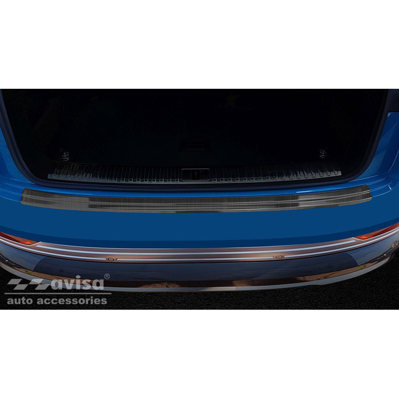 Audi Zwart RVS Bumper beschermer passend voor  E-Tron incl. Sportback 2018-