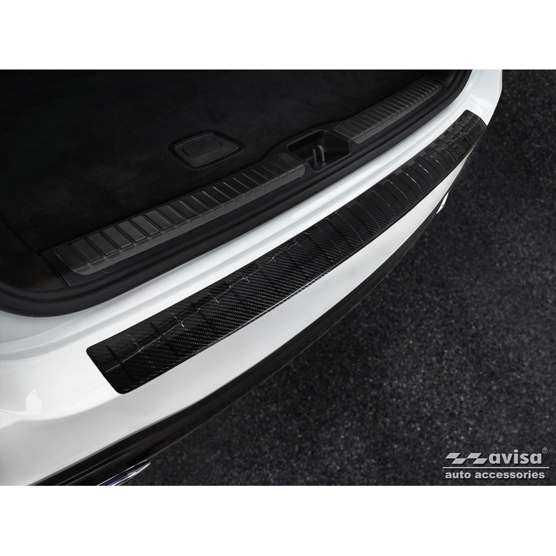 Mercedes-Benz Echt 3D Carbon Bumper beschermer passend voor Mercedes GLS X167 2019- 'Ribs'