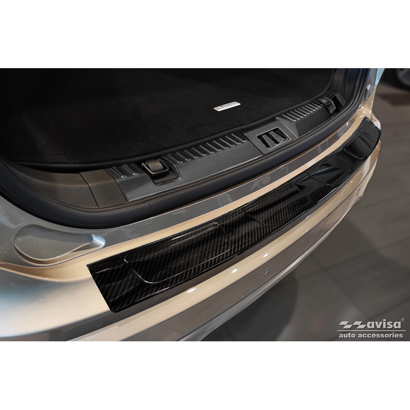 Ford Usa Echt 3D Carbon Bumper beschermer passend voor Ford Edge II Facelift 2018- incl. ST-Line & Vignal