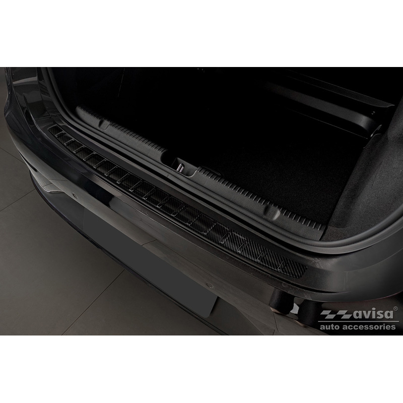 Mercedes-Benz Echt 3D Carbon Bumper beschermer passend voor Mercedes EQE (V295) 2022- 'Ribs'