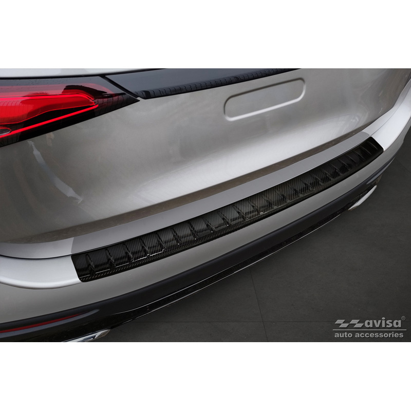 Mercedes-Benz Echt 3D Carbon Bumper beschermer passend voor Mercedes GLC II (X254) 2022- 'Ribs