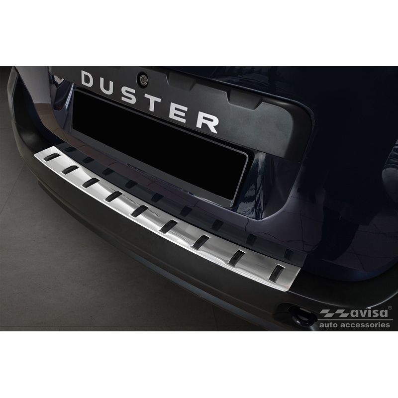 Dacia RVS Bumper beschermer passend voor  Duster 2010-2013 & Facelift 2013-2017 'STRONG EDITION'