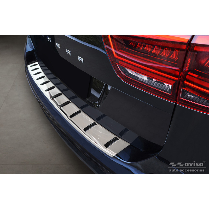 Seat RVS Bumper beschermer passend voor Volkswagen Sharan II &  Alhambra II 2010- 'STRONG EDITION