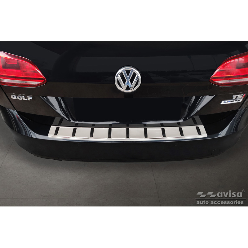 Volkswagen RVS Bumper beschermer passend voor  Golf VII Variant incl. Alltrack 2012-2017 'STRONG
