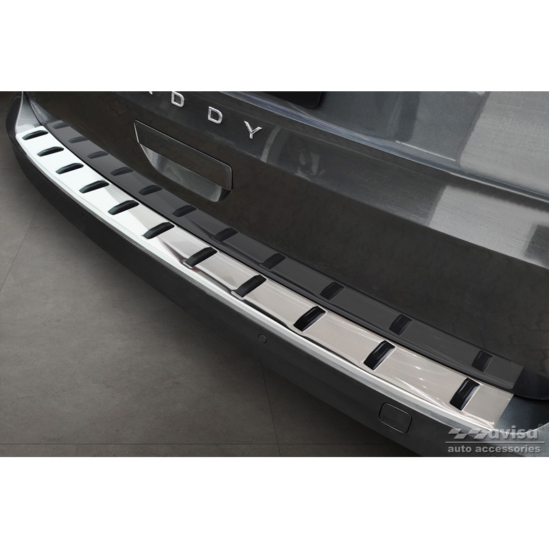Volkswagen RVS Bumper beschermer passend voor  Caddy V Cargo & Combi 2020- 'STRONG EDITION'