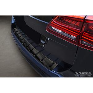Volkswagen Zwart RVS Bumper beschermer passend voor  Sharan II & Seat Alhambra II 2010- 'STRONG E