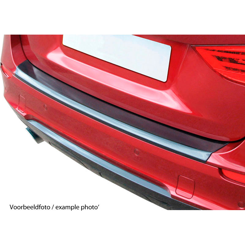 Audi Bumper beschermer passend voor  A4 Sedan 10.2018-09.2019 Carbon Look