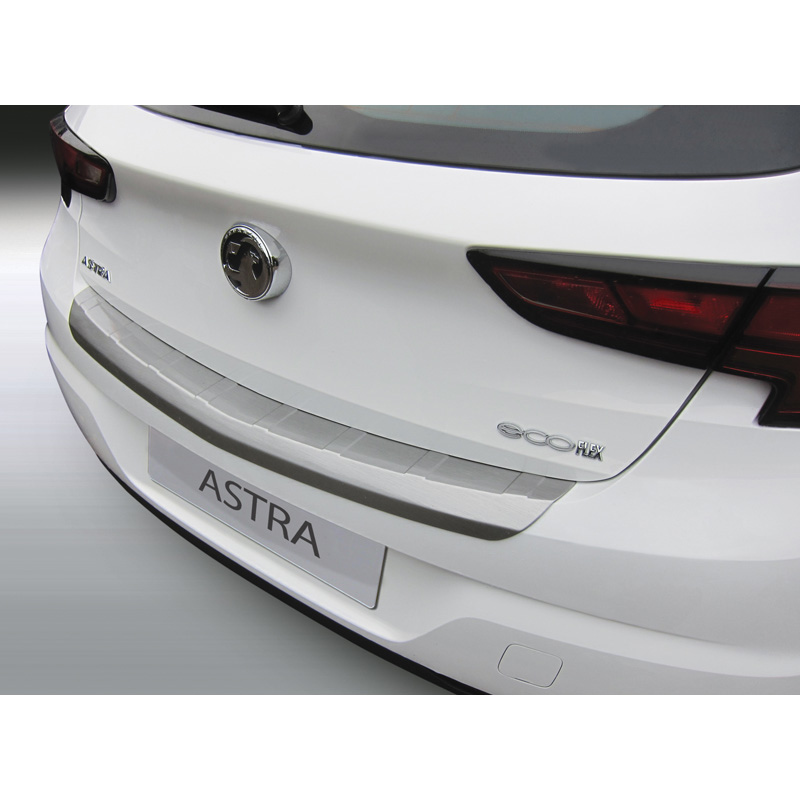 Opel Bumper beschermer passend voor  Astra K 5-deurs 10/2015- excl. Turbo 'Brushed Alu'