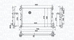 Fiat Radiateur