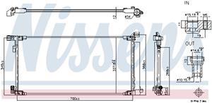 Toyota Condensor, airconditioning ** BESCHERMING TEGEN CORROSIE **