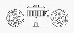 Ava Cooling Kachelventilator BW8570