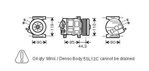 Diederichs Airco compressor DCK1217
