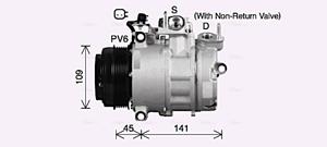 Ava Cooling Airco compressor FDAK692