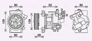 Ava Cooling Airco compressor PEAK418