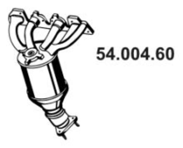 Eberspacher Katalysator 54.004.60