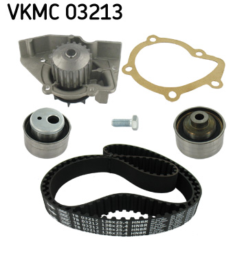 SKF Distributieriem kit inclusief waterpomp VKMC 03213