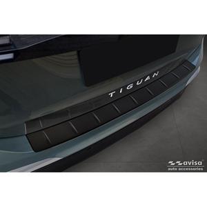 Volkswagen Matzwart RVS Achterbumperprotector passend voor Volvo EX30 2023- 'Ribs'