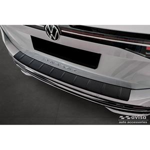 Volkswagen Matzwart RVS Achterbumperprotector passend voor  Passat Variant (CJ5) 2023- 'Ribs'