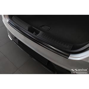 Mercedes-Benz Zwart RVS Achterbumperprotector passend voor Mercedes GLC II Coupë (C254) 2023-
