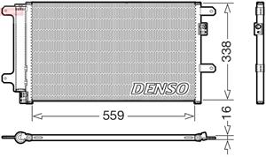 Iveco Condensor, airconditioning