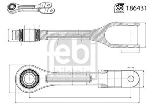 Mercedes-Benz Stabilisatorstang