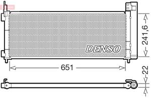 Toyota Condensor, airconditioning