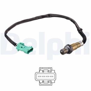 DELPHI Lambdasonde PEUGEOT,CITROËN ES21147-12B1 E144004 Regelsonde,Lambda Sensor