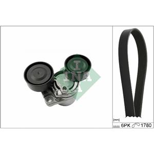 INA Poly V-riem set  529 0510 10