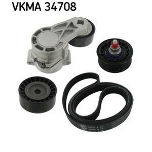 SKF Poly V-riemset (met poelies)  VKMA 34708