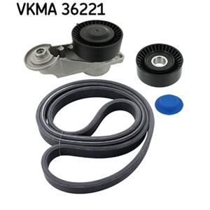 SKF Poly V-riemset (met poelies)  VKMA 36221