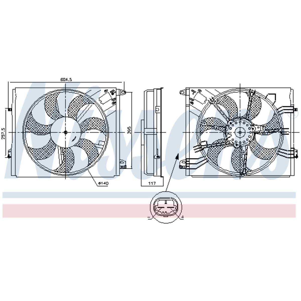 Nissens Ventilator  NIS 850050