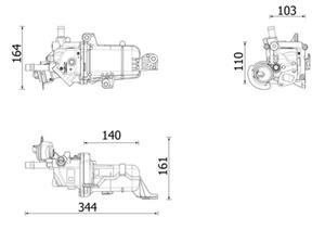 Fiat Koeler, uitlaatterugvoering