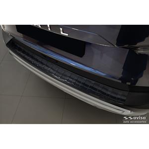 Nissan Echt 3D Carbon Achterbumperprotector passend voor  X-Trail IV (T33) 2021- 'Ribs'