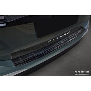 Volkswagen Echt 3D Carbon Achterbumperprotector passend voor  Tiguan III (CT1) 2024- 'Ribs'