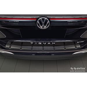 Volkswagen Zwart RVS Achterbumperprotector voor  Tiguan III (CT1) 2024- 'STRONG EDITION'