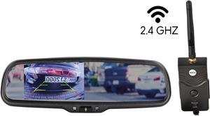 ACV 4,3 inch spiegelmonitor incl. 2,4 GHz digitale videozender