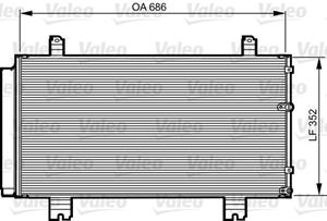 Lexus Condensor, airconditioning