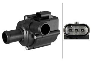 HELLA Zusatzwasserpumpe VW,AUDI 8TW 358 304-711 06H121601P,9A712160110,06H121601H 06H121601L